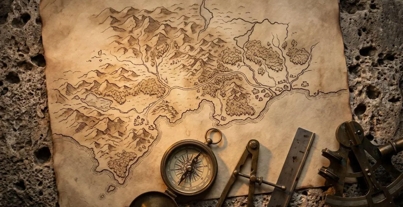 Map visualization showing Drake's tactical approach to Santo Domingo
